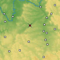 Nearby Forecast Locations - Illesheim - Map