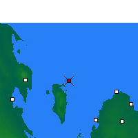 Nearby Forecast Locations - Manama - Map
