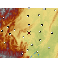 Nearby Forecast Locations - Danling - Map
