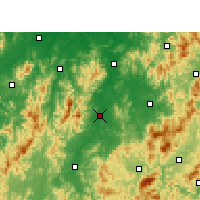 Nearby Forecast Locations - Nanfeng - Map