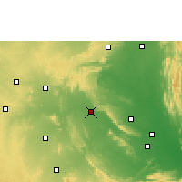 Nearby Forecast Locations - Tadipatri - Map