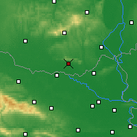 Nearby Forecast Locations - Siklós - Map