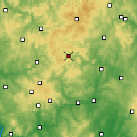 Nearby Forecast Locations - Stünzel - Map