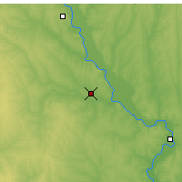 Nearby Forecast Locations - Falls City - Map