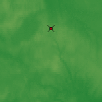 Nearby Forecast Locations - Gryazovets - Map