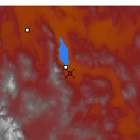 Nearby Forecast Locations - Hawthorne - Map
